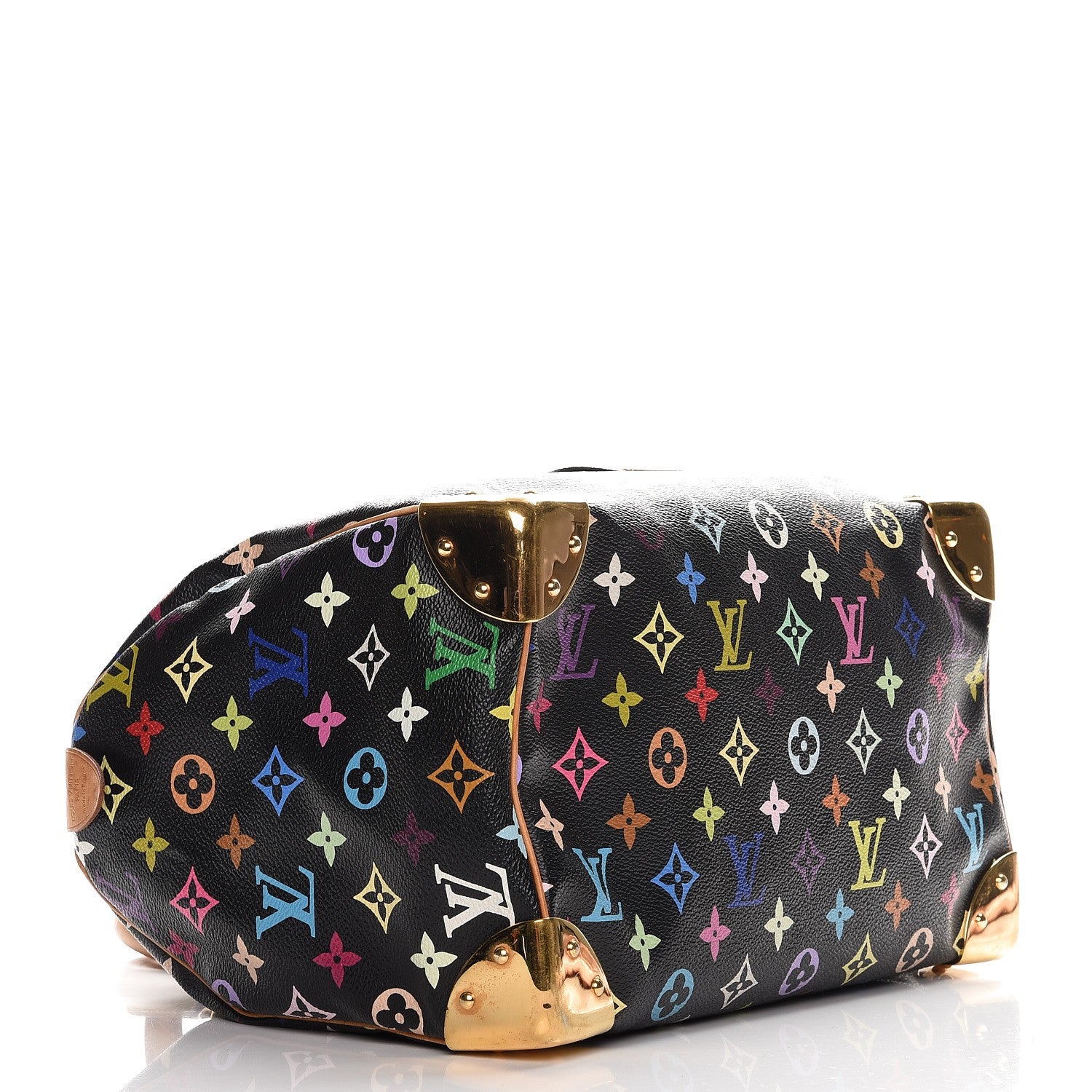 Louis Vuitton Monogram Multicolor Speedy 30 Black 4 of 12