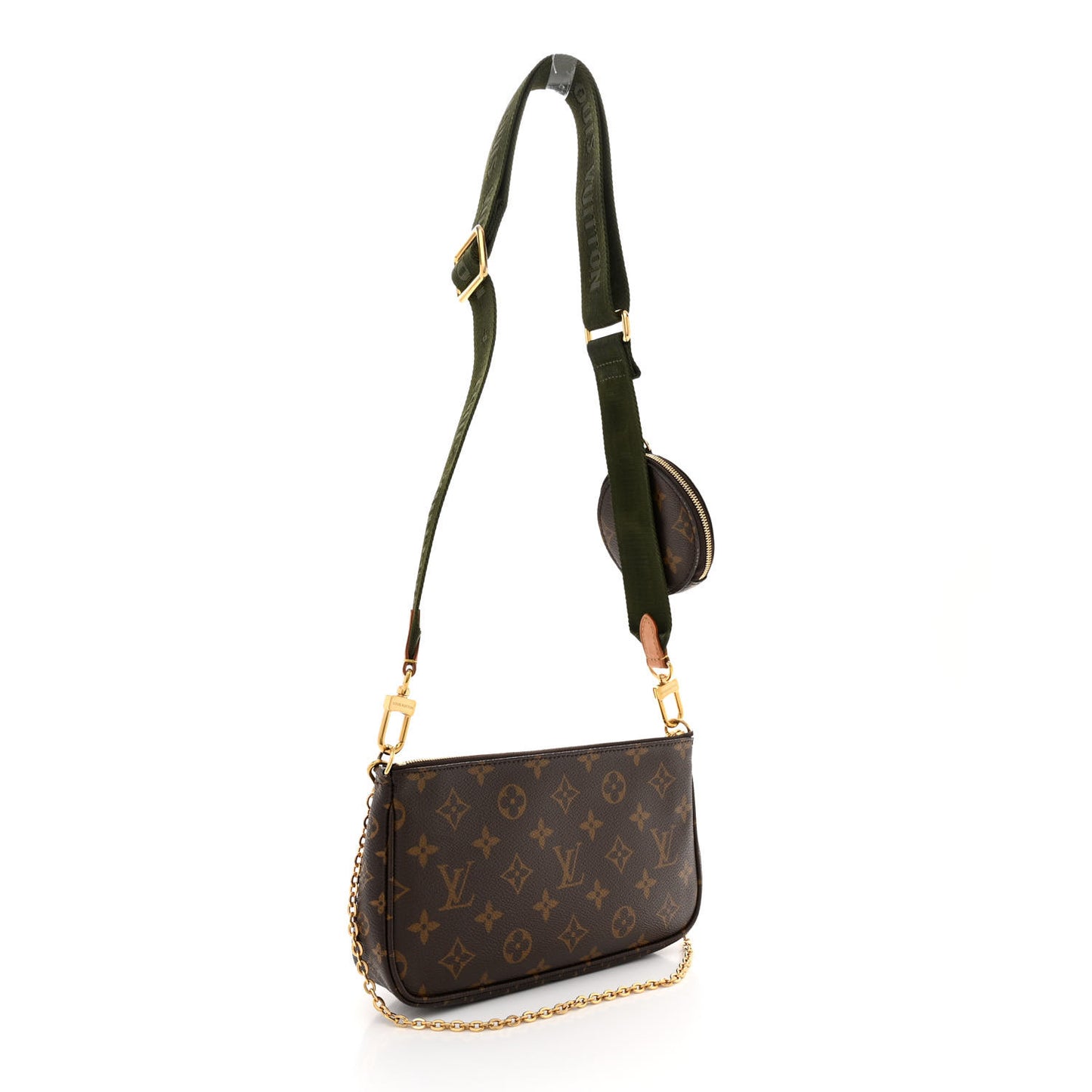 Monogram Multi Pochette Accessories Kaki