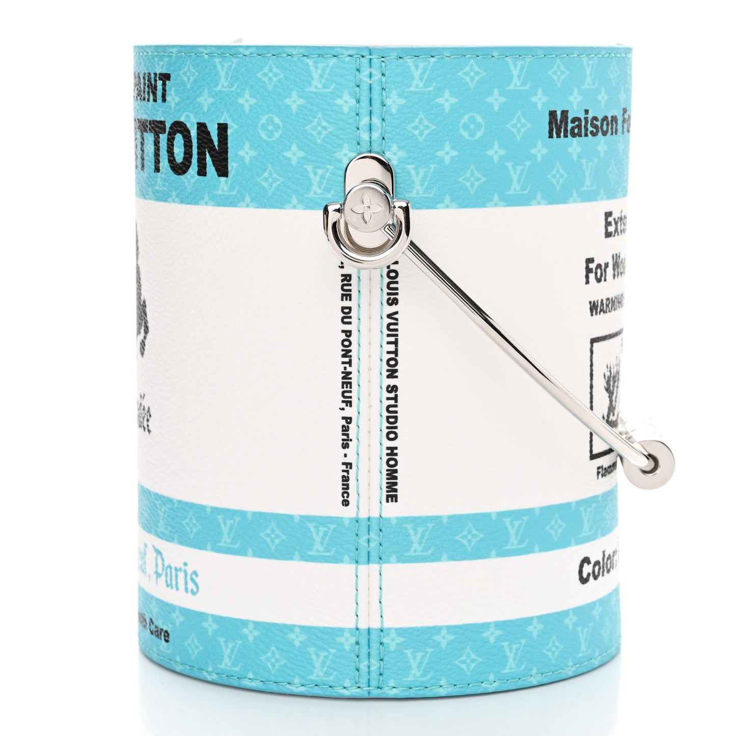 Monogram LV Paint Can Turquoise