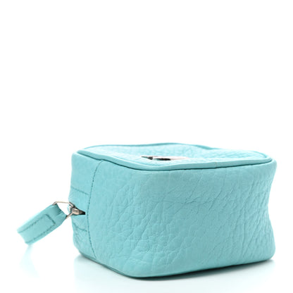 Chanel Calfskin CC Coin Purse Turquoise 4 of 11