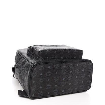 MCM Visetos Medium Stark Backpack Black 3 of 9