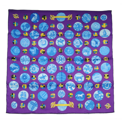Hermes Silk Pois De Soie Scarf 70 2 of 5