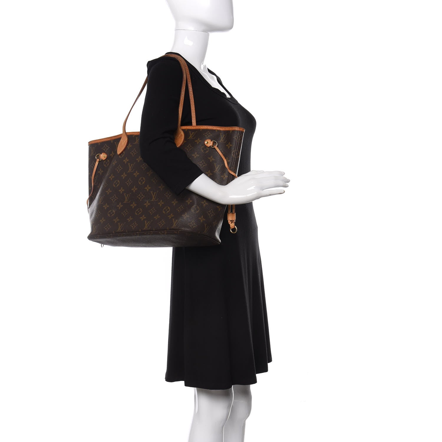 Louis Vuitton Monogram Neverfull MM 2 of 10