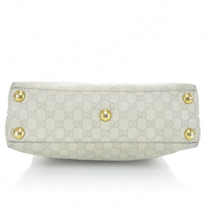 Gucci Guccissima Babouska Vertical Tote White 5 of 11