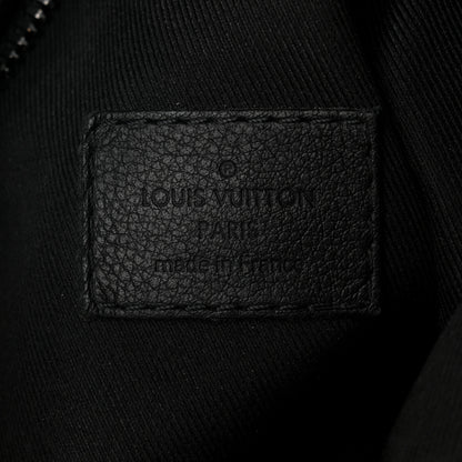 Louis Vuitton Calfskin Shadow Monogram Duo Slingbag Black 6 of 10