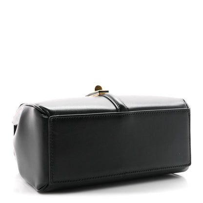 Celine Satinated Calfskin Mini 16 Top Handle Bag Black 4 of 13