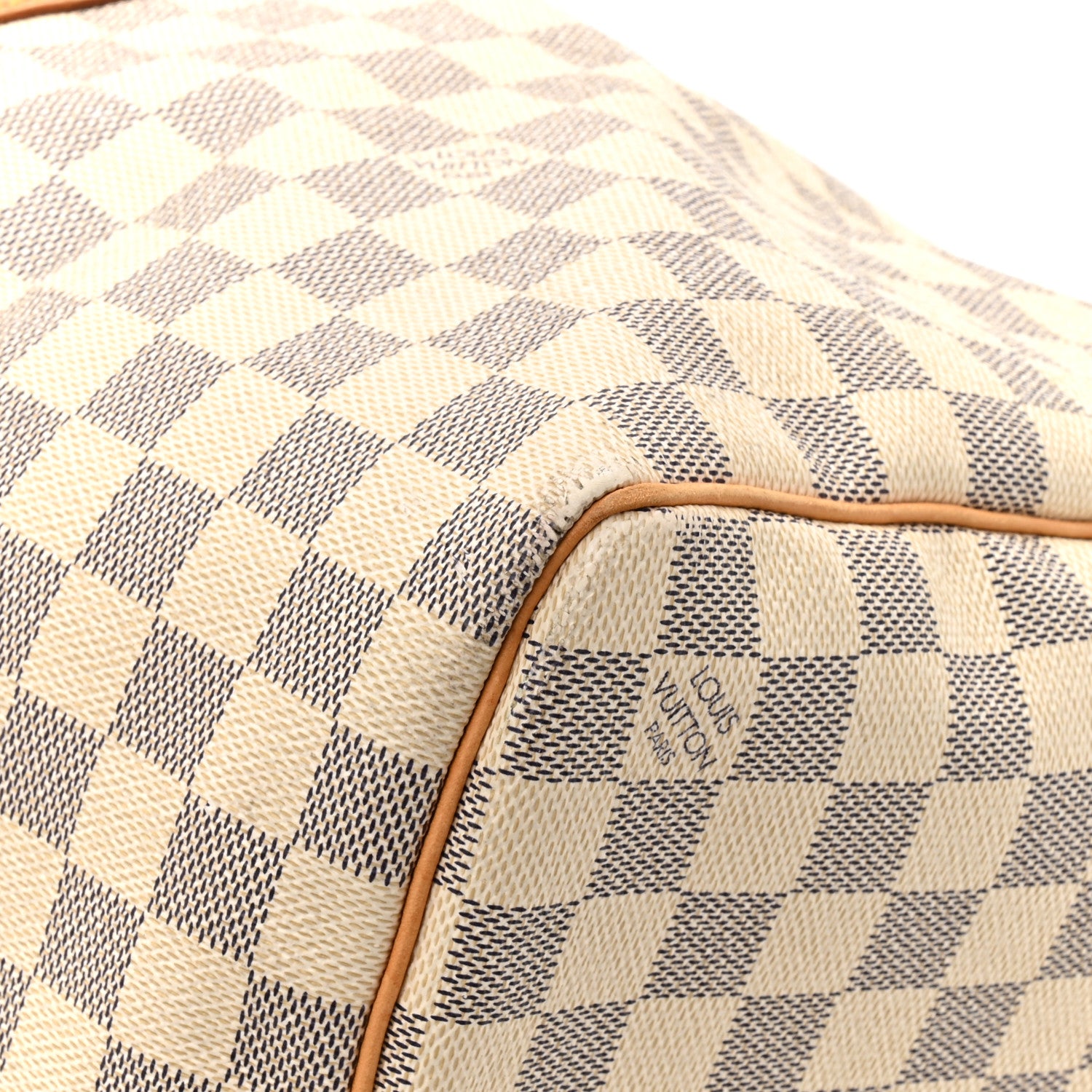 Louis Vuitton Damier Azur Keepall 50 10 of 14