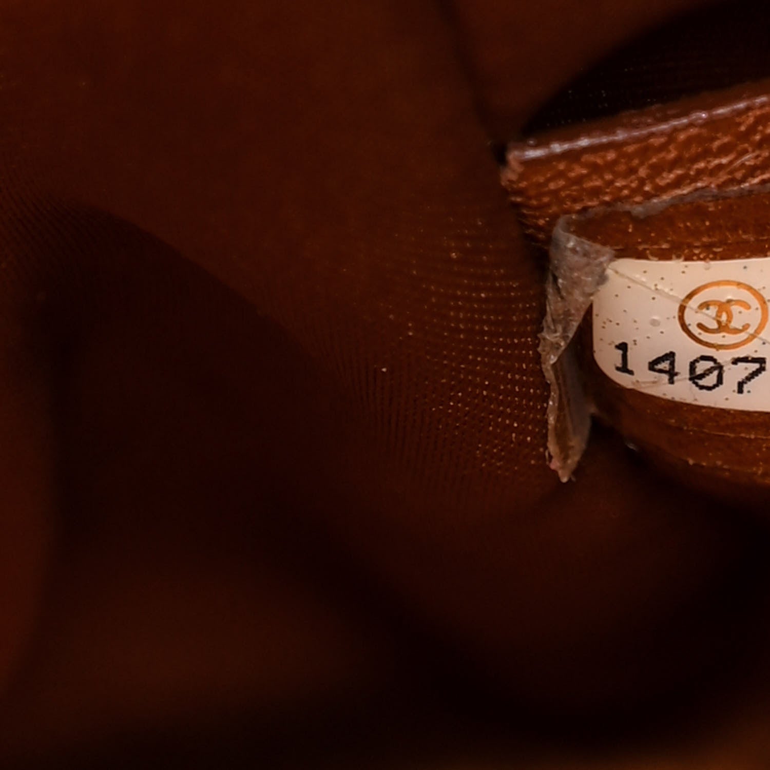 Chanel Vinyl Quilted Large Frozen Tote Bronze 7 of 23