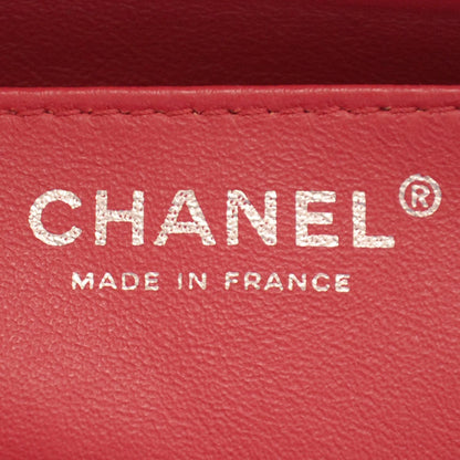 Chanel Washed Caviar Maxi Flap Fuchsia 5 of 9