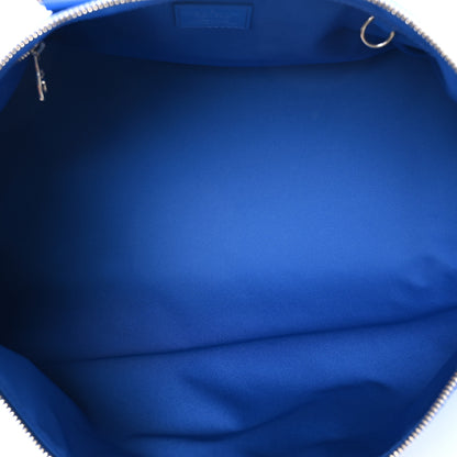 Louis Vuitton Monogram Clouds Keepall Bandouliere 50 Blue 4 of 9