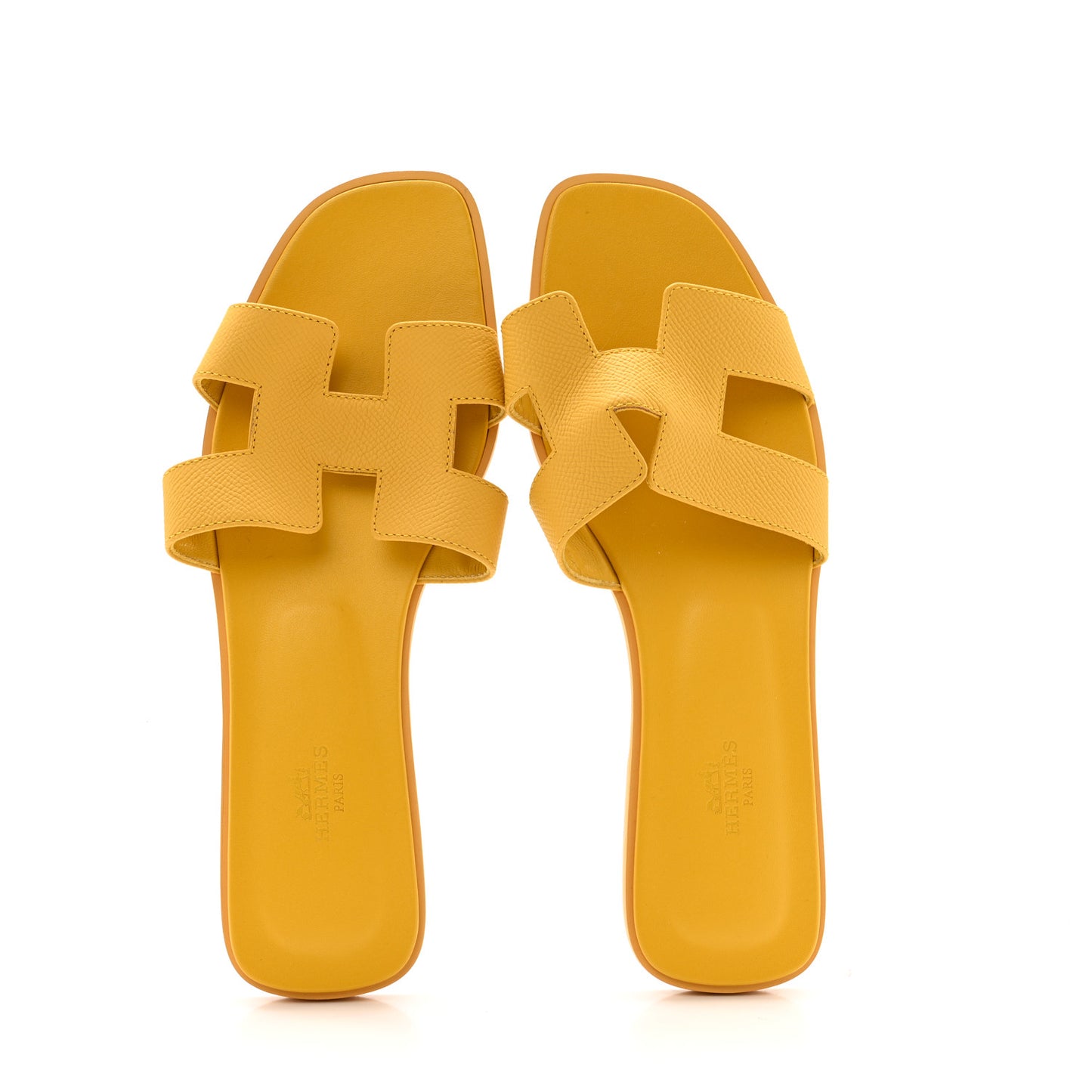 Epsom Oran Sandals 40 Jaune Sable