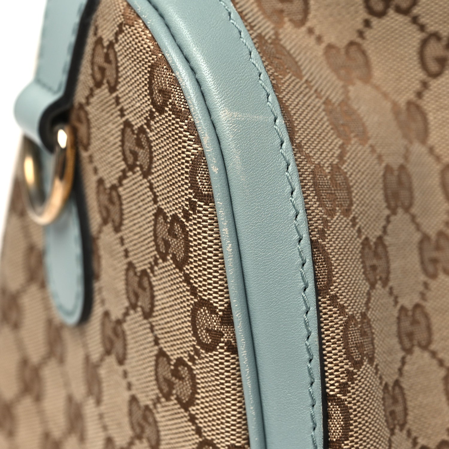 Gucci Monogram Medium Joy Boston Teal 12 of 13