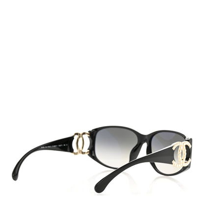 Chanel Pearl CC Sunglasses 71498 Black 4 of 9