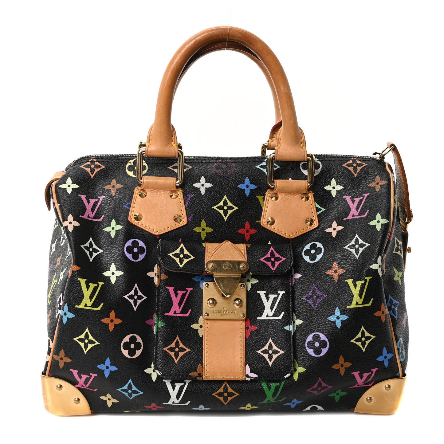 Monogram Multicolor Speedy 30 Black