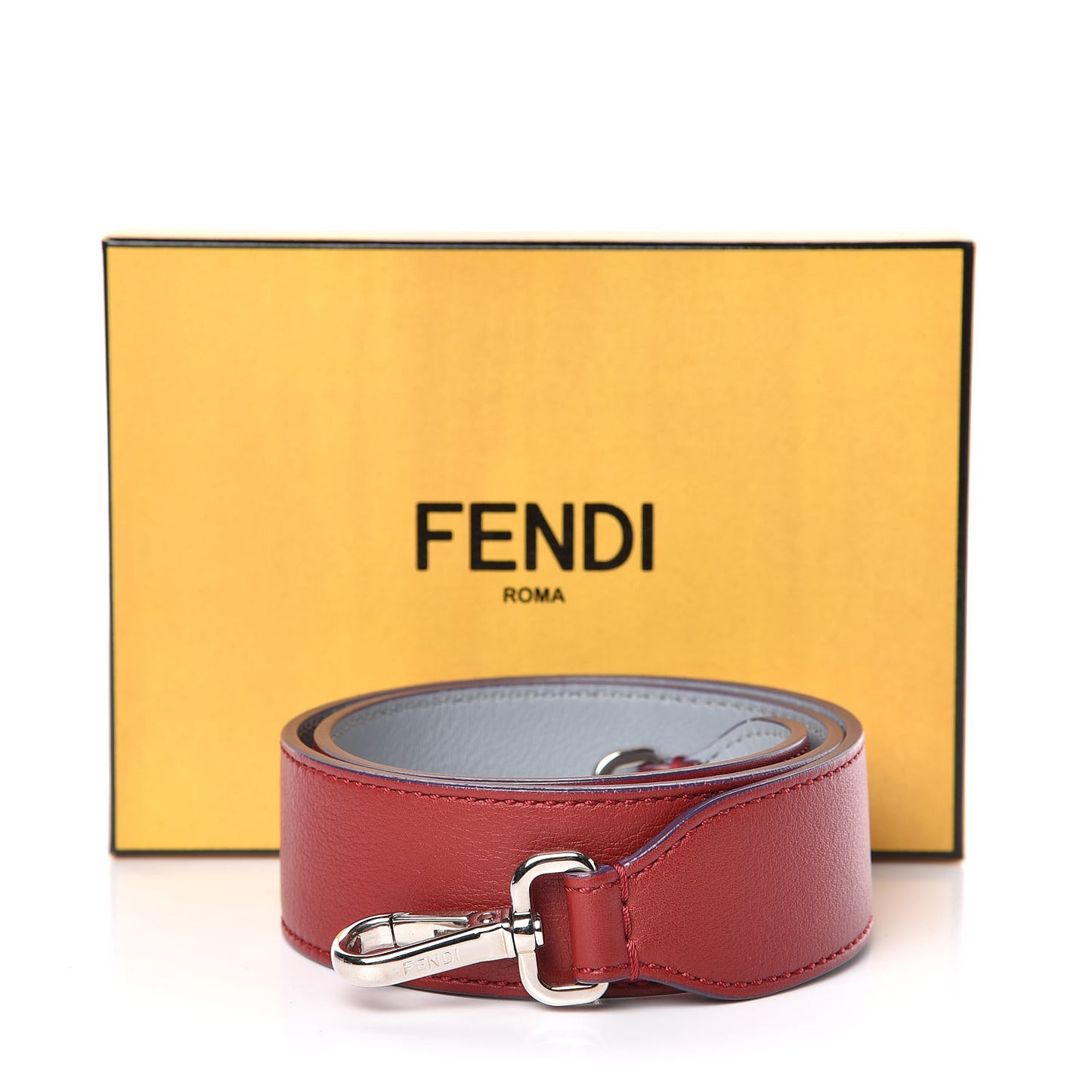 Calfskin Strap You Red Light Blue