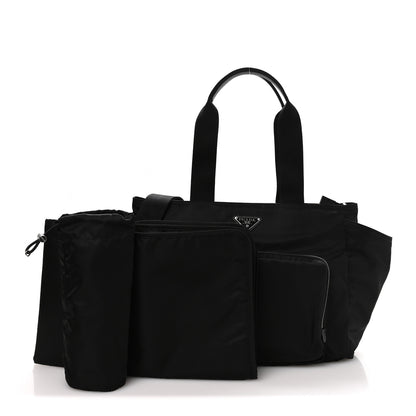 Prada Tessuto Nylon Vela Diaper Bag Black 3 of 12