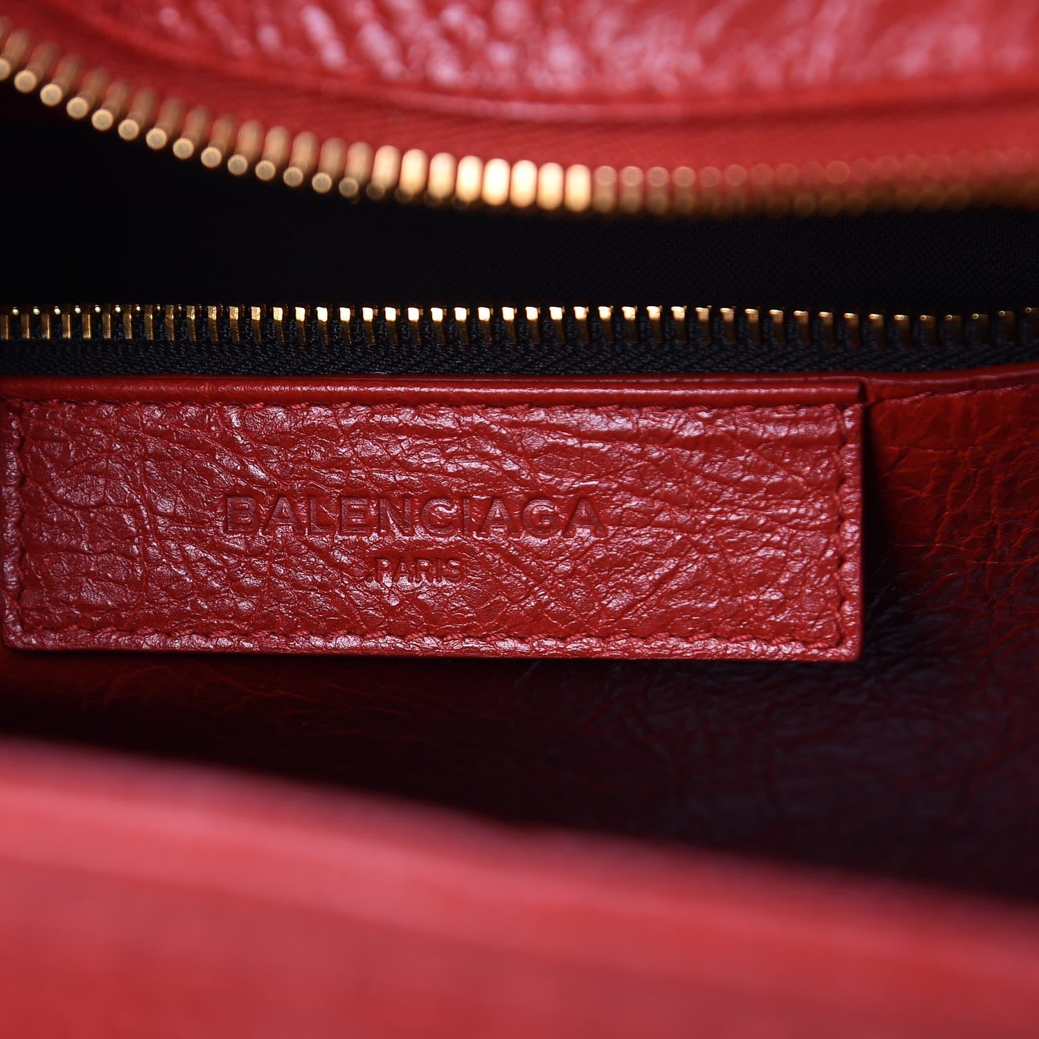 Balenciaga Agneau Small Bazar Shopper Tote Rouge Groseille 8 of 10