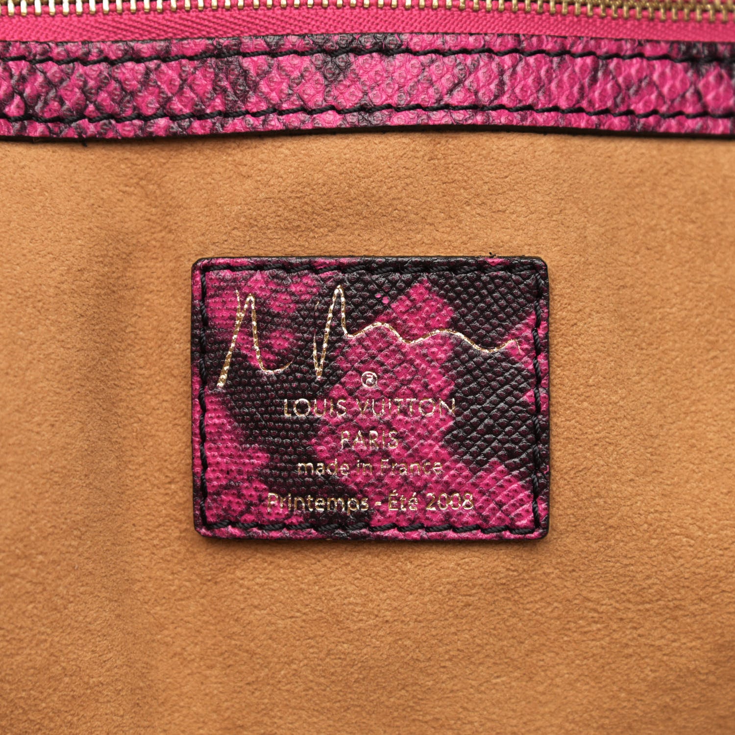 Louis Vuitton Richard Prince Monogram Karung Duderanch Jokes Tote 6 of 12