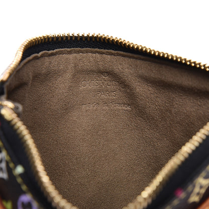 Louis Vuitton Monogram Multicolor Pochette Plate MM Black 6 of 7