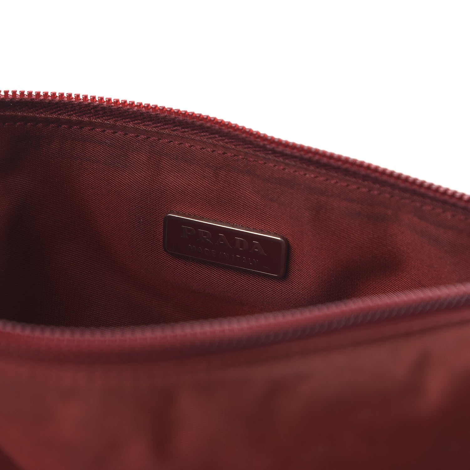 Prada Tessuto Nylon Sport Pochette Bag Porpora 8 of 9