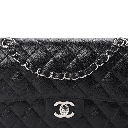 Chanel Caviar Quilted Small Double Flap Black 12 of 13