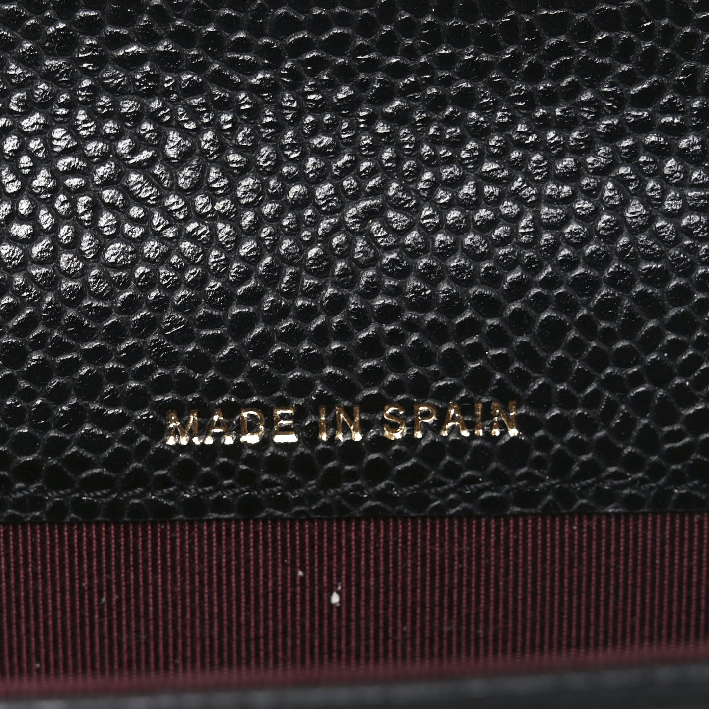 Caviar Quilted Flap Card Holder Black