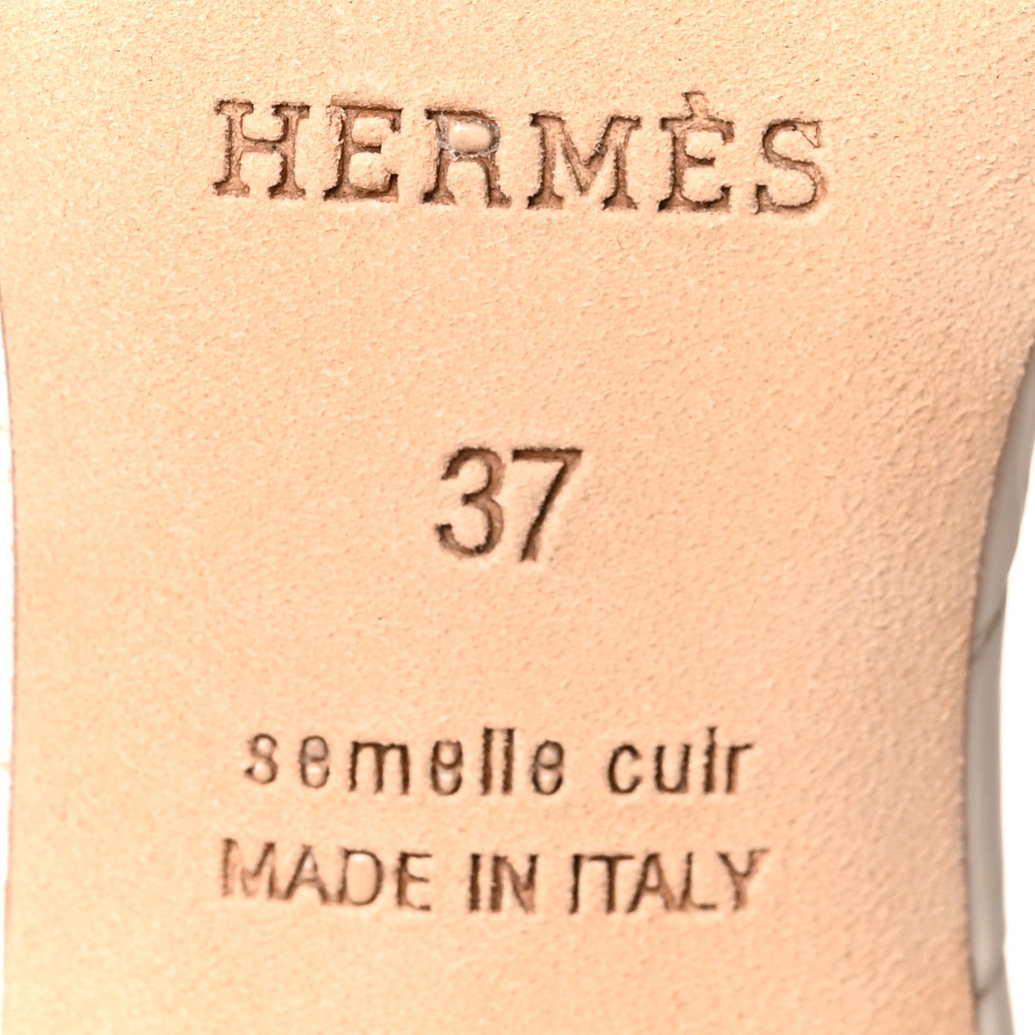 Hermes Matte Niloticus Crocodile Himalaya Oasis Sandals 37 White 8 of 9
