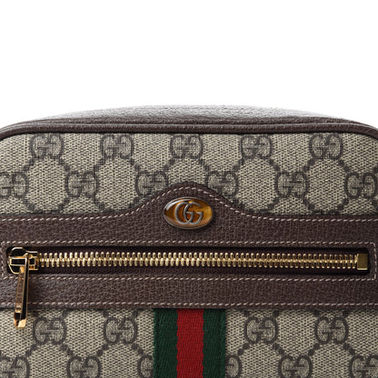 Gucci GG Supreme Monogram Small Ophidia Belt Bag 65 26 Dark Brown 11 of 11