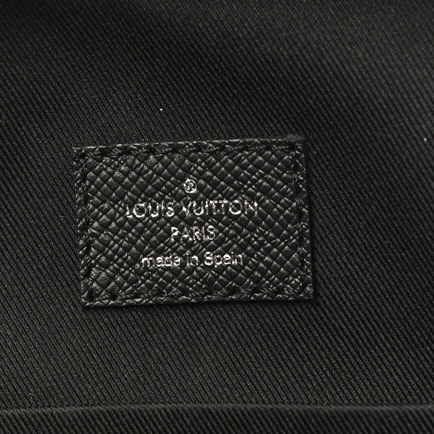 Louis Vuitton Taigarama Outdoor Slingbag Black 5 of 9