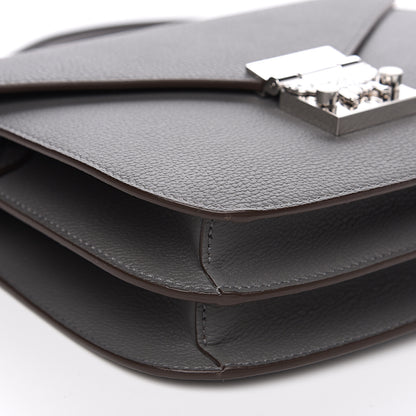 MCM Park Avenue Calfskin Small Patricia Crossbody Bag Charcoal 7 of 8