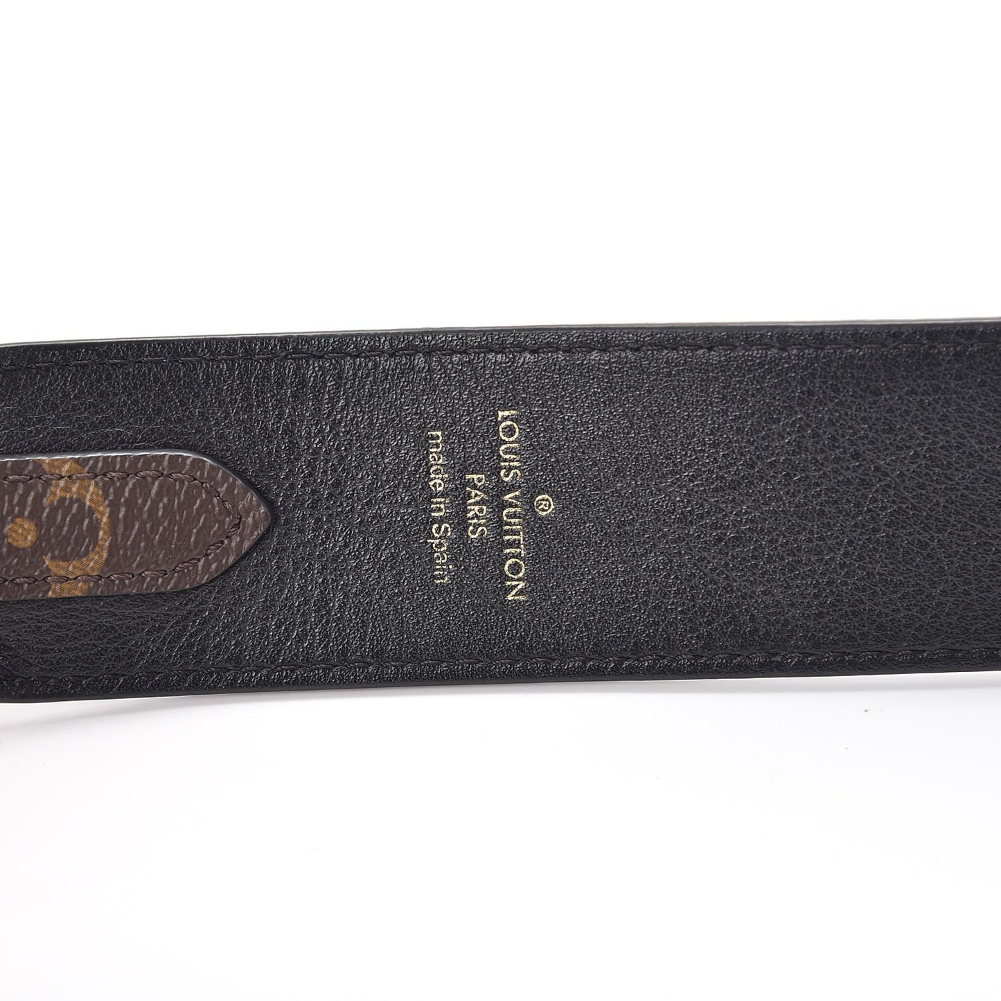 Monogram Bandouliere Shoulder Strap Black