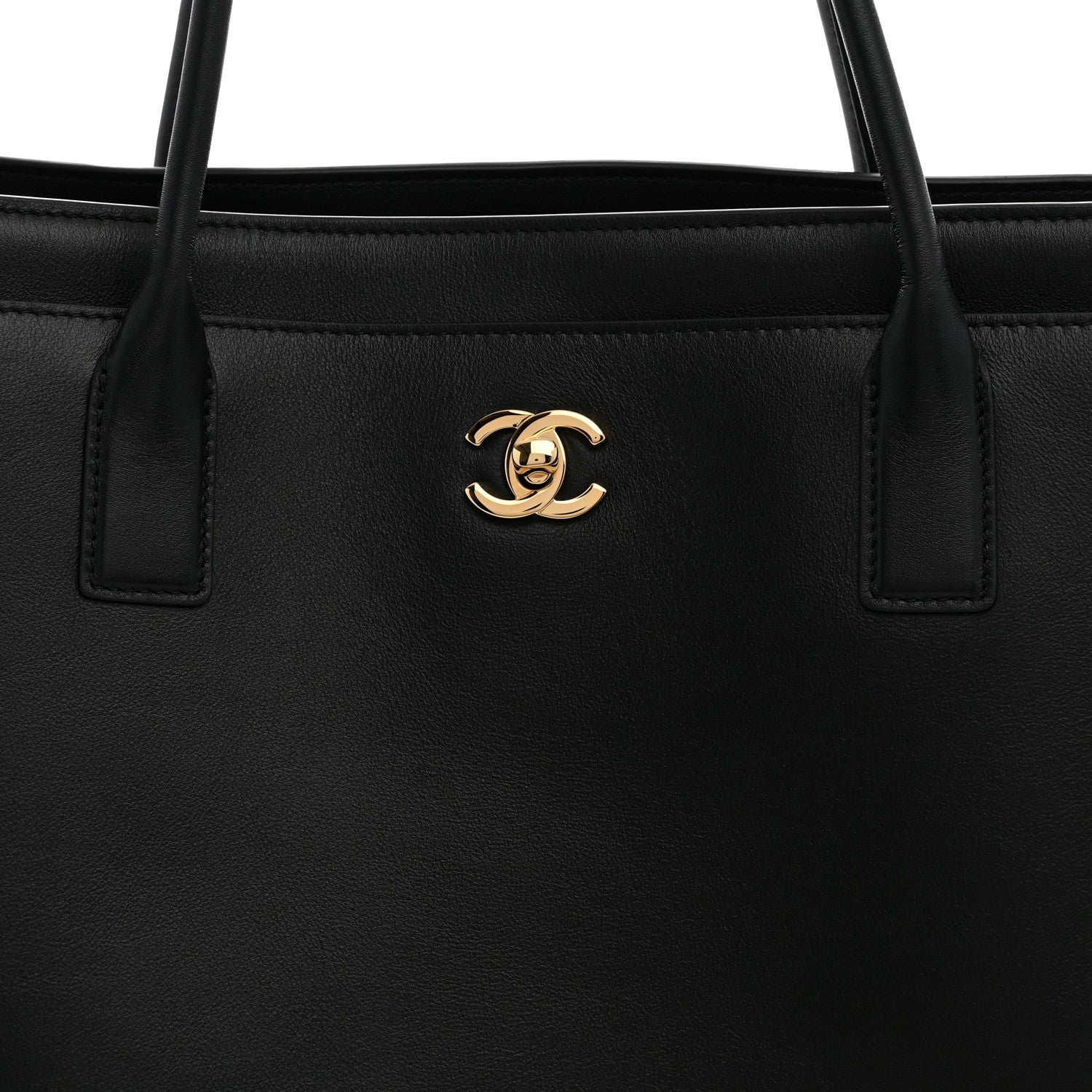 Chanel Calfskin Archetype Large Shopping Tote Black 8 of 10