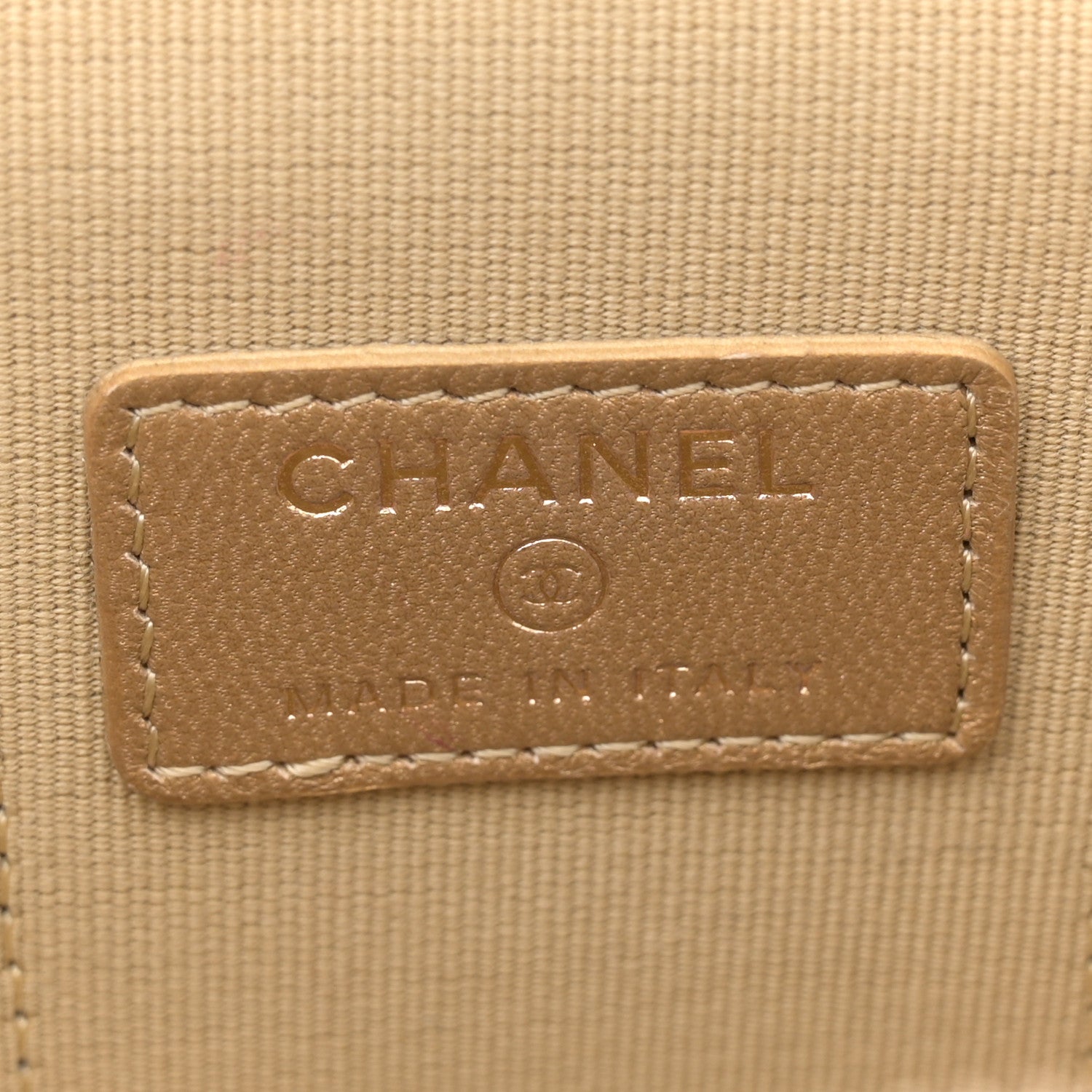Chanel Lambskin Quilted Mini Pearl Crush Vanity Case With Chain Black 6 of 11