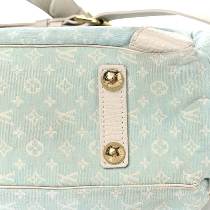 Louis Vuitton Mini Lin Sac a Langer Diaper Bag Blue 21 of 43