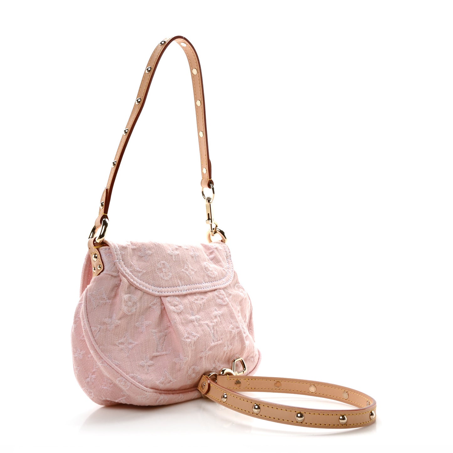 Monogram Denim Sunset Washed Pink