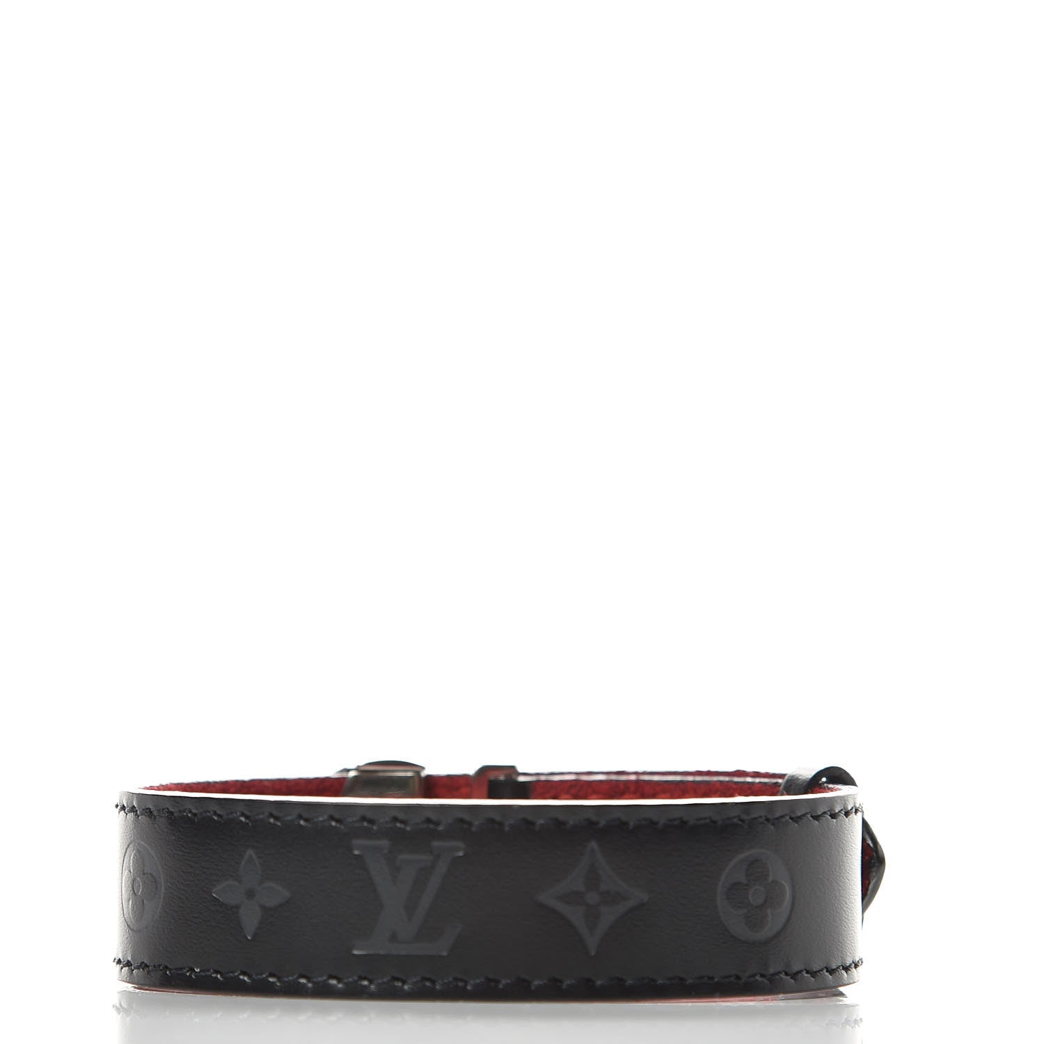 Louis Vuitton Mat Monogram Wish Bracelet Black 3 of 6