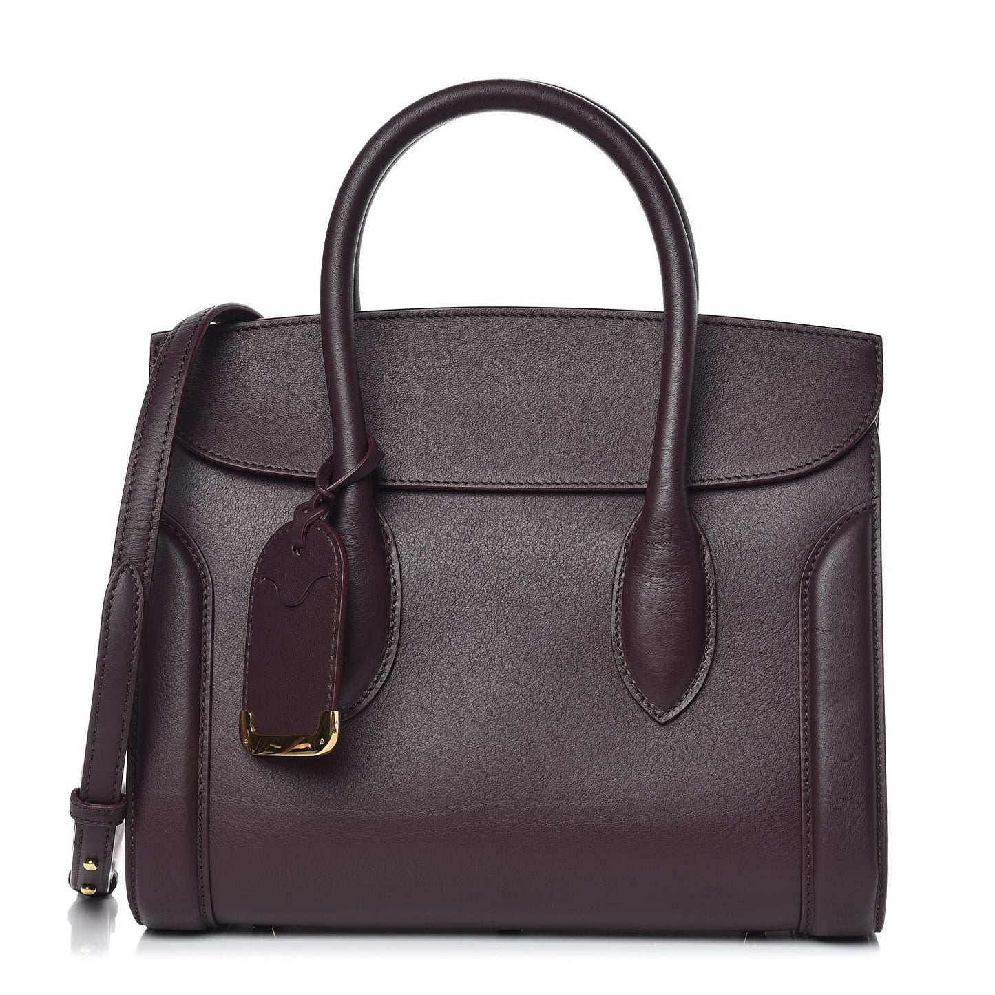 Sweet Calfskin Small Heroine 30 Burgundy