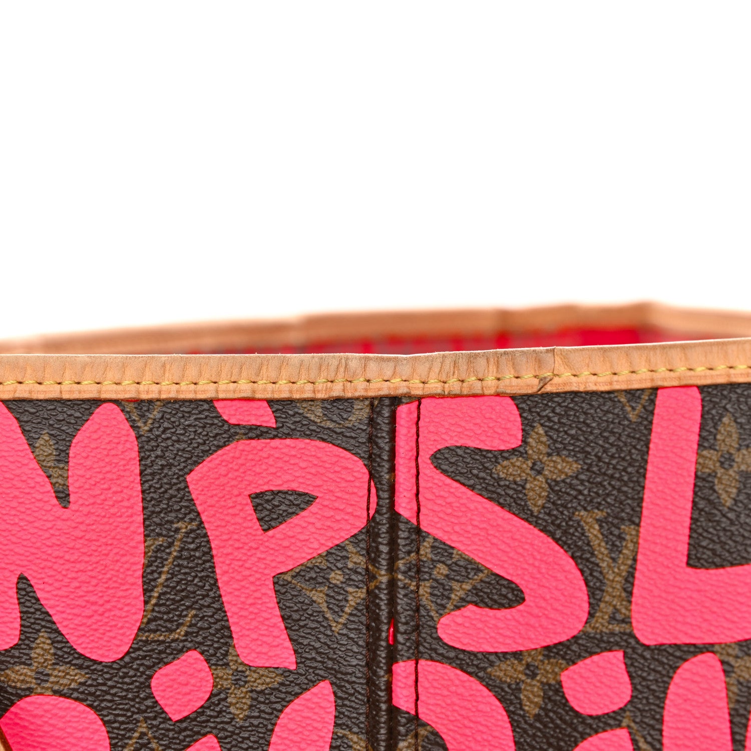 Louis Vuitton Monogram Graffiti Neverfull GM Fuchsia 22 of 22