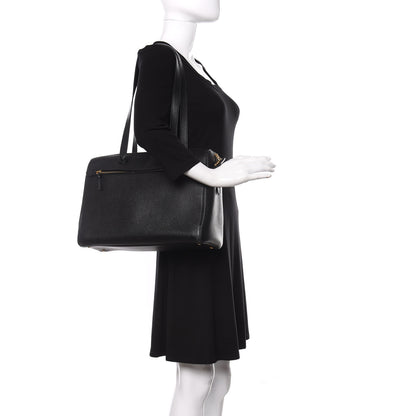 Chanel Caviar Shoulder Bag Black 2 of 20