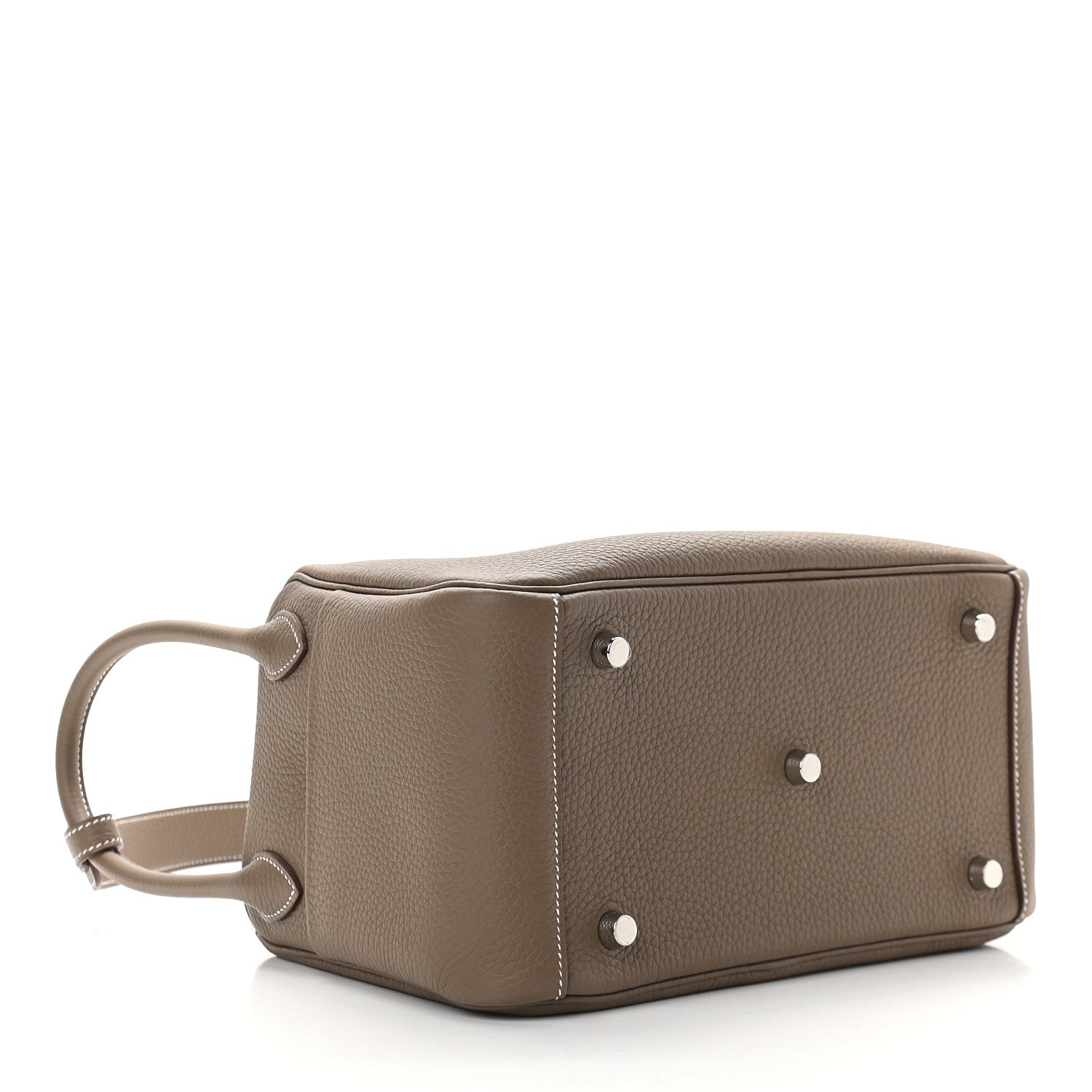 Hermes Taurillon Clemence Lindy 26 Etoupe 4 of 8