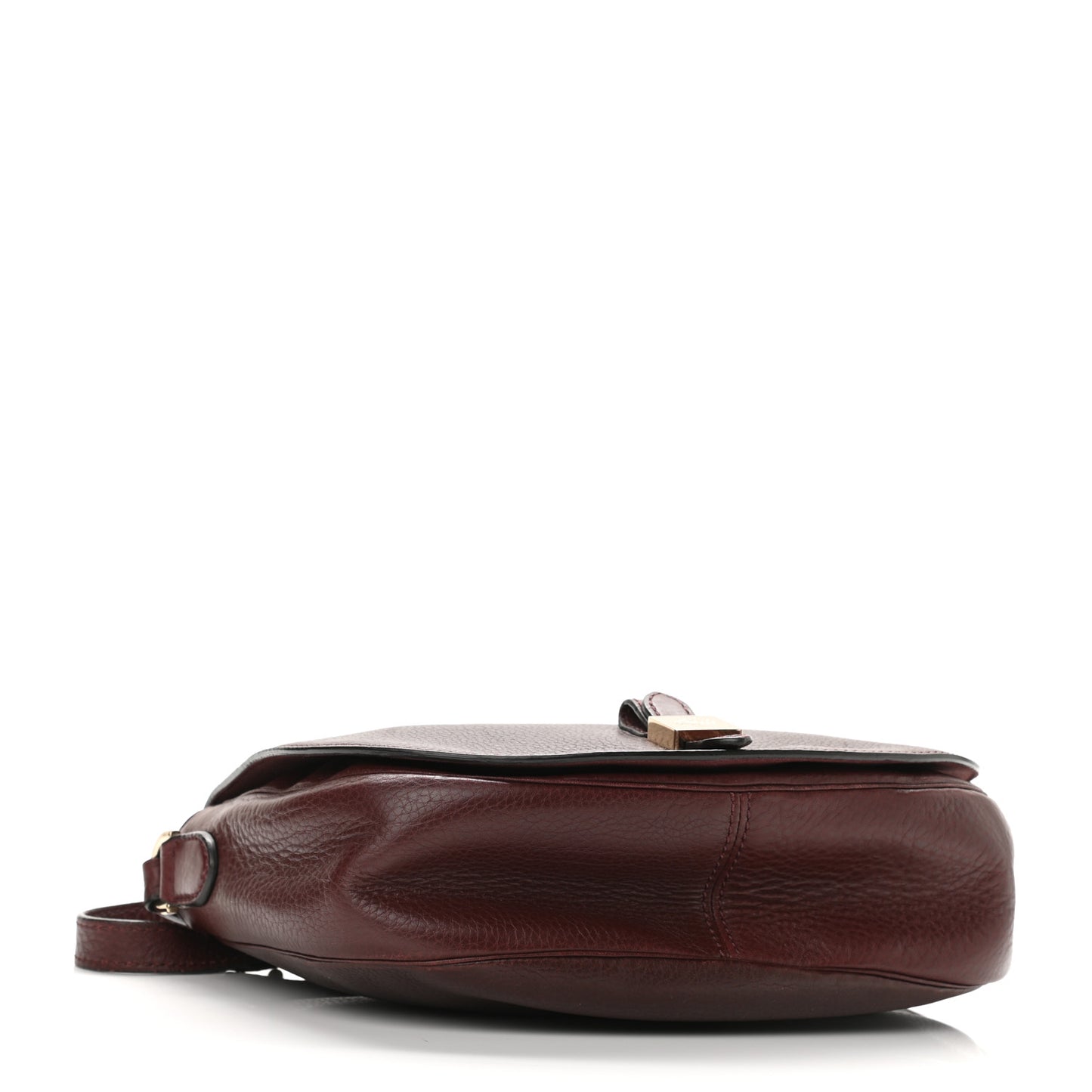 Soft Small Grain Tessie Satchel Oxblood