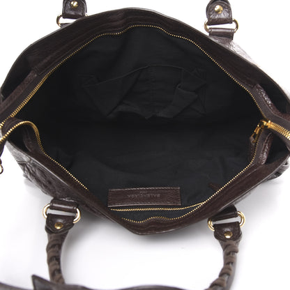 Balenciaga Agneau Giant 12 Gold Hardware City Charbon 6 of 12