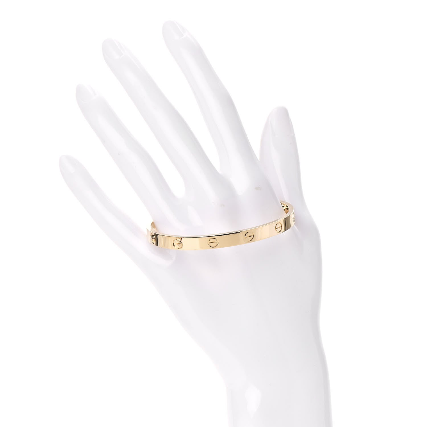 Cartier 18K Yellow Gold LOVE Bracelet 18 2 of 7