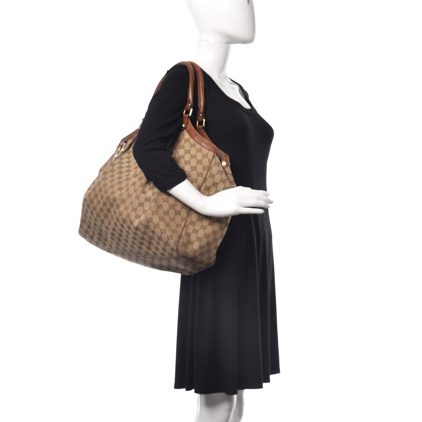 Monogram Large Sukey Tote Brown