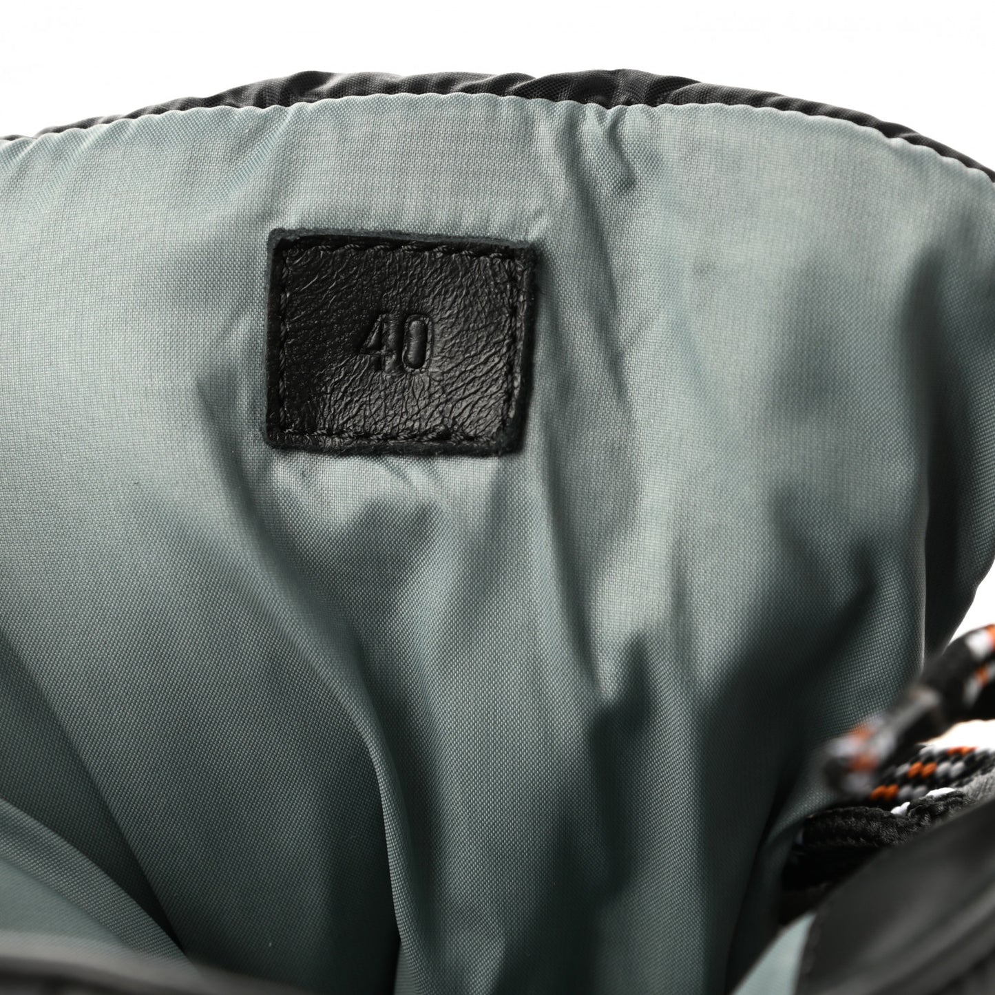 Calfskin Parachute Fresh Ankle Boots 40 Black