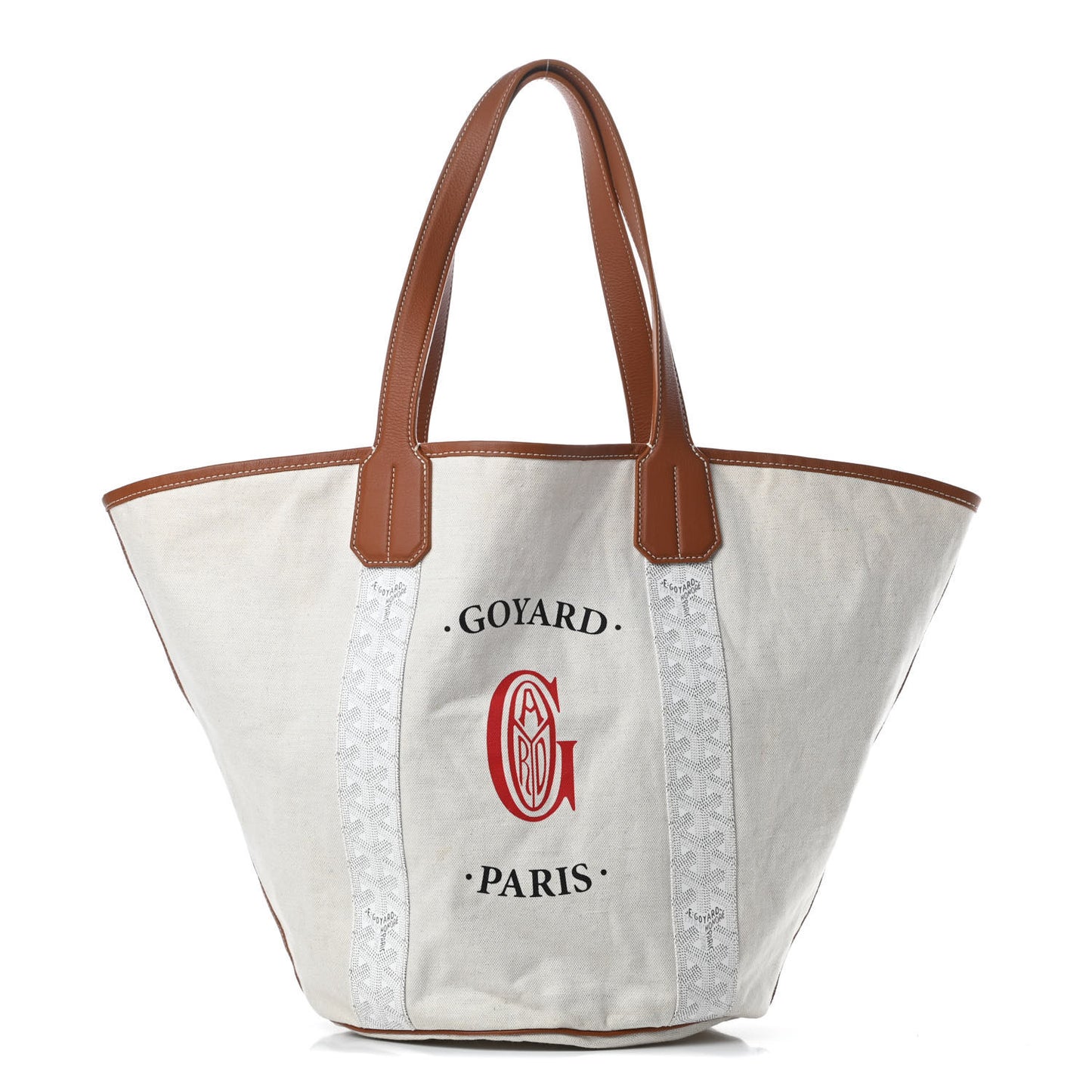 Goyardine Reversible Belharra White