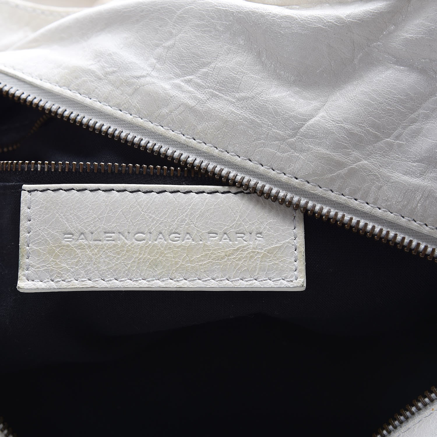 Balenciaga Agneau Classic Hardware Brief Natural 6 of 14
