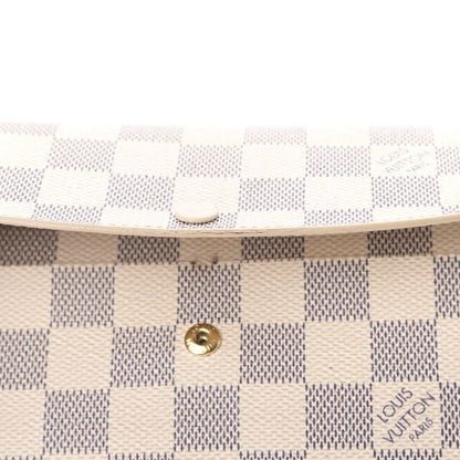 Louis Vuitton Damier Azur Emilie Wallet 11 of 12