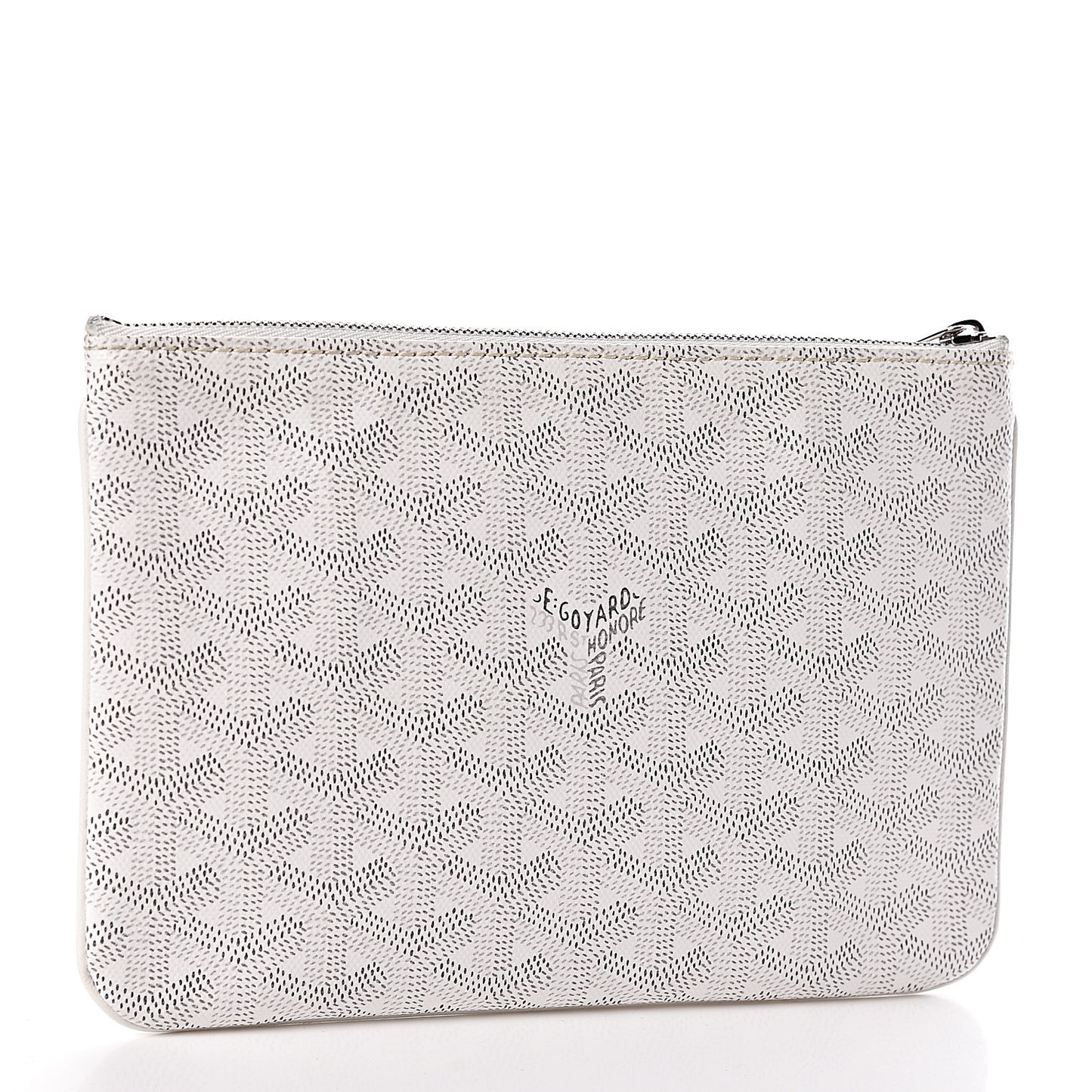 Goyardine Senat Pochette PM White