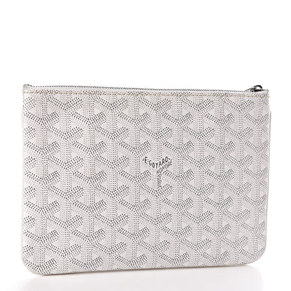 Goyard Goyardine Senat Pochette PM White 3 of 6